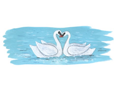 Wedding Birds Swans